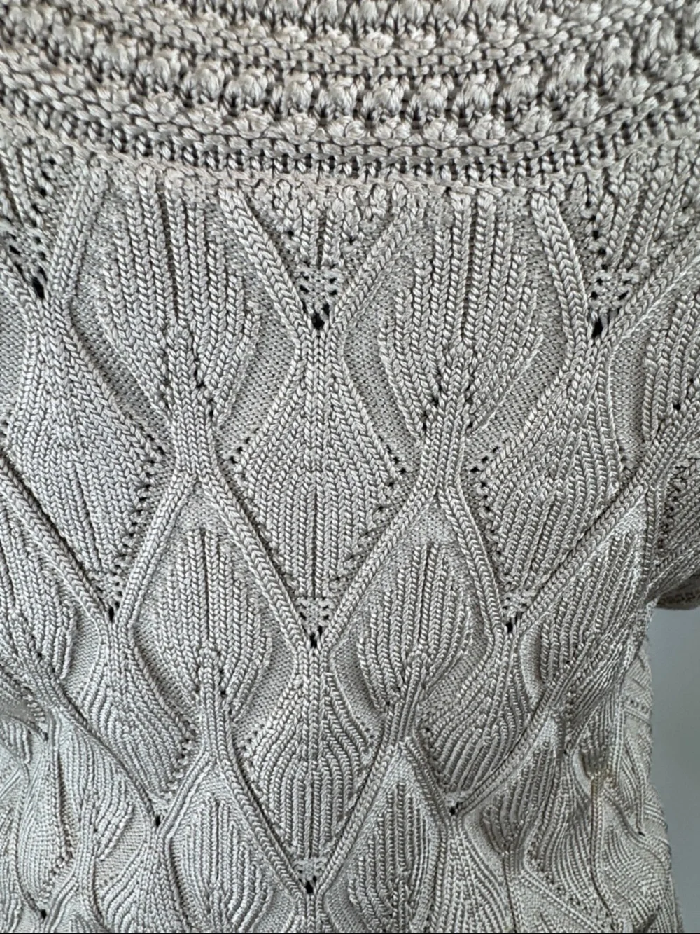 White House Black Market tan knit tank S-Small - Picture 10 of 16